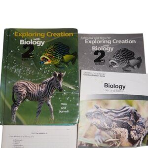 Exploring Creation With Biology 2nd Ed Apologia Book With Tests and Solutions CD